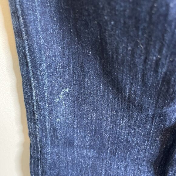 SEVEN FOR ALL MANKIND Sz 28 BLINGY EMBROIDERED POCKETS LOW RISE BABY BOOT JEANS - Picture 4 of 8